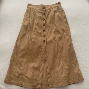 Universal Thread Linen Blend Skirt